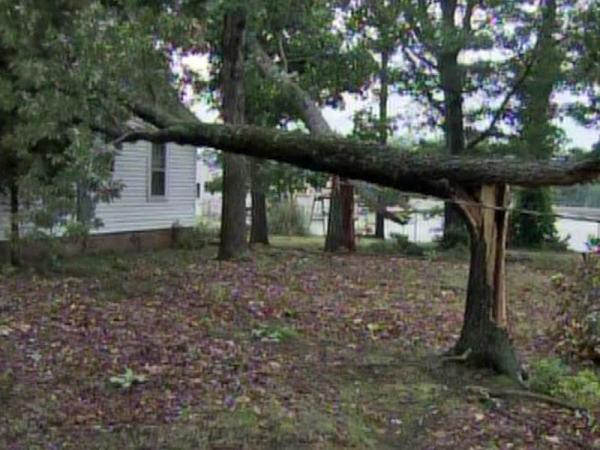 Storms bring damage to Harnett, Lee counties