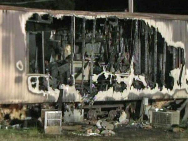 Man injured in fire in Johnston County