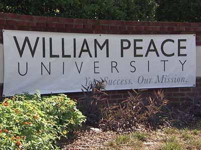 William Peace to give campus a makeover